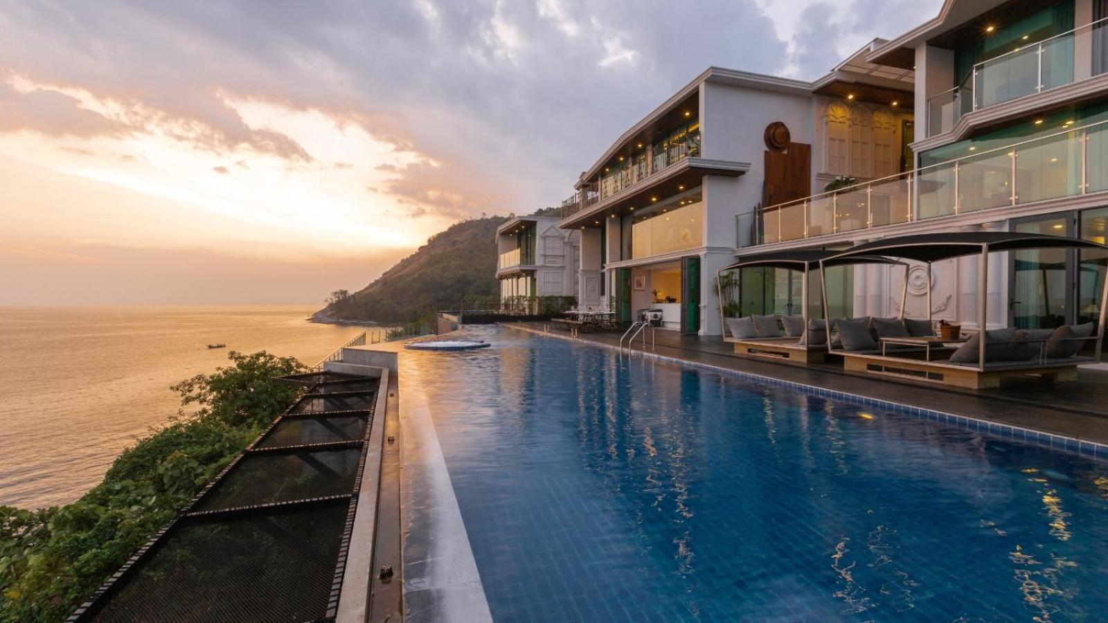 Villa Thousand Cliffs Nai Harn Buitenkant foto