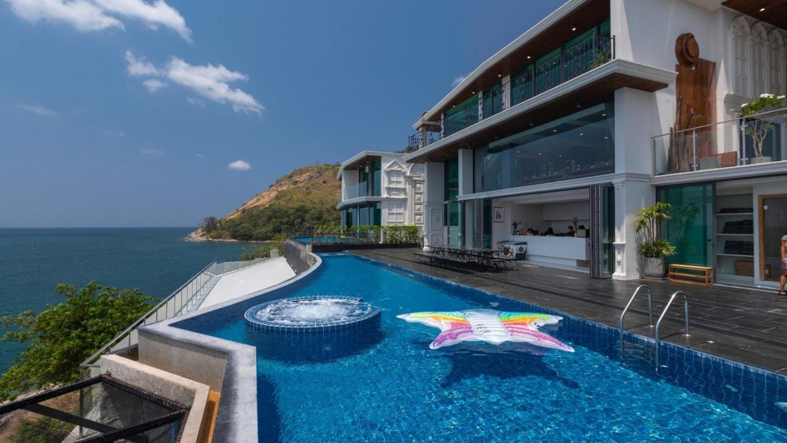 Villa Thousand Cliffs Nai Harn Buitenkant foto
