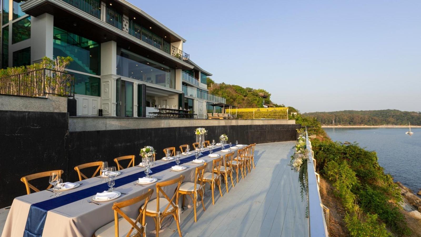 Villa Thousand Cliffs Nai Harn Buitenkant foto
