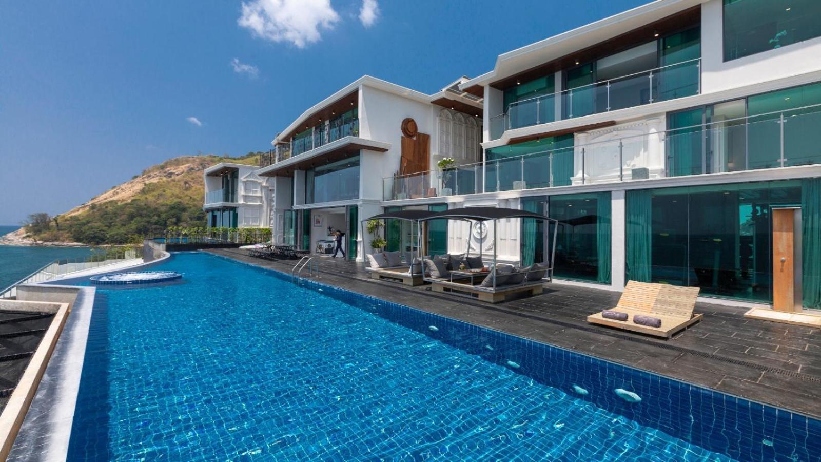 Villa Thousand Cliffs Nai Harn Buitenkant foto
