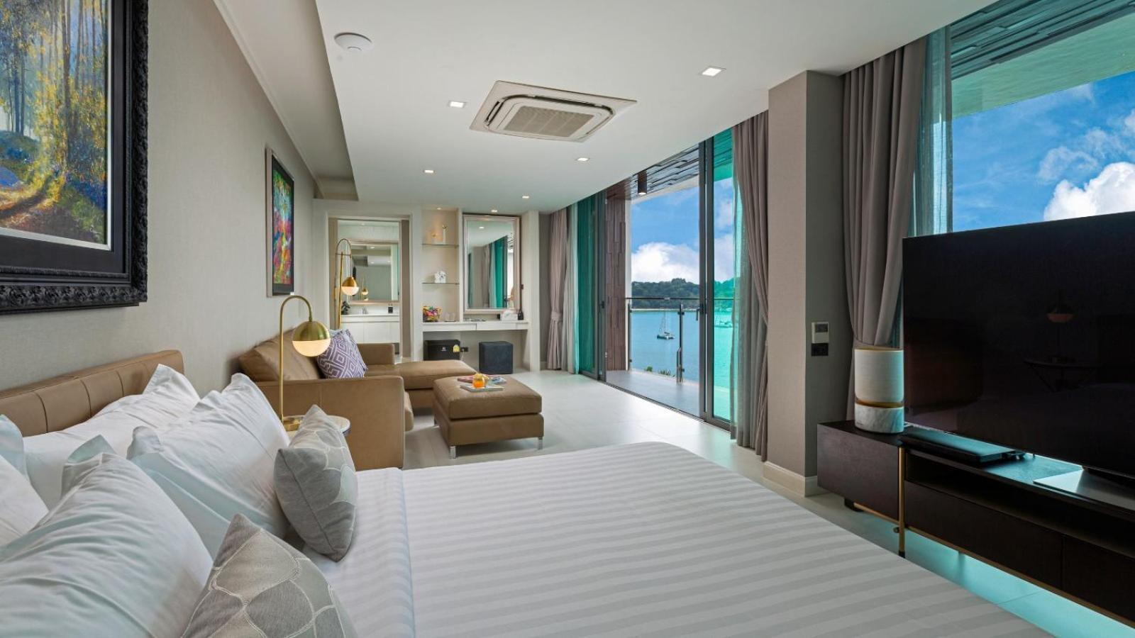 Villa Thousand Cliffs Nai Harn Buitenkant foto