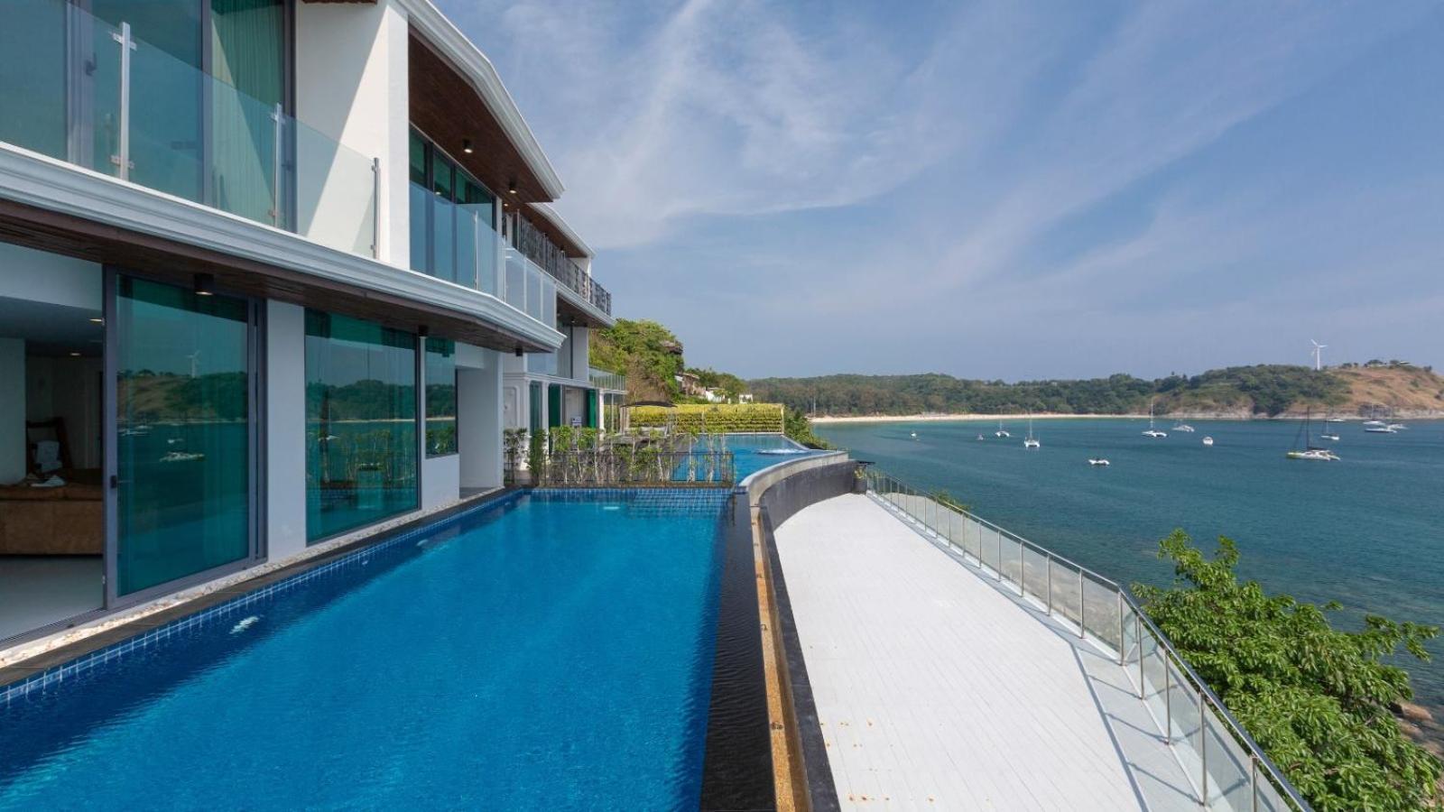 Villa Thousand Cliffs Nai Harn Buitenkant foto