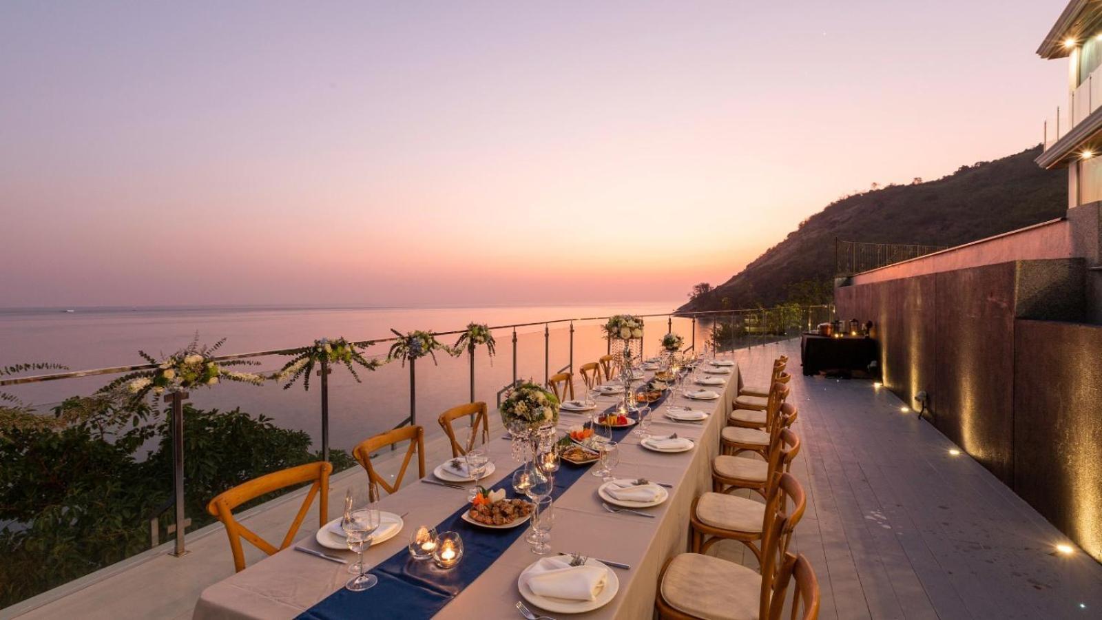 Villa Thousand Cliffs Nai Harn Buitenkant foto