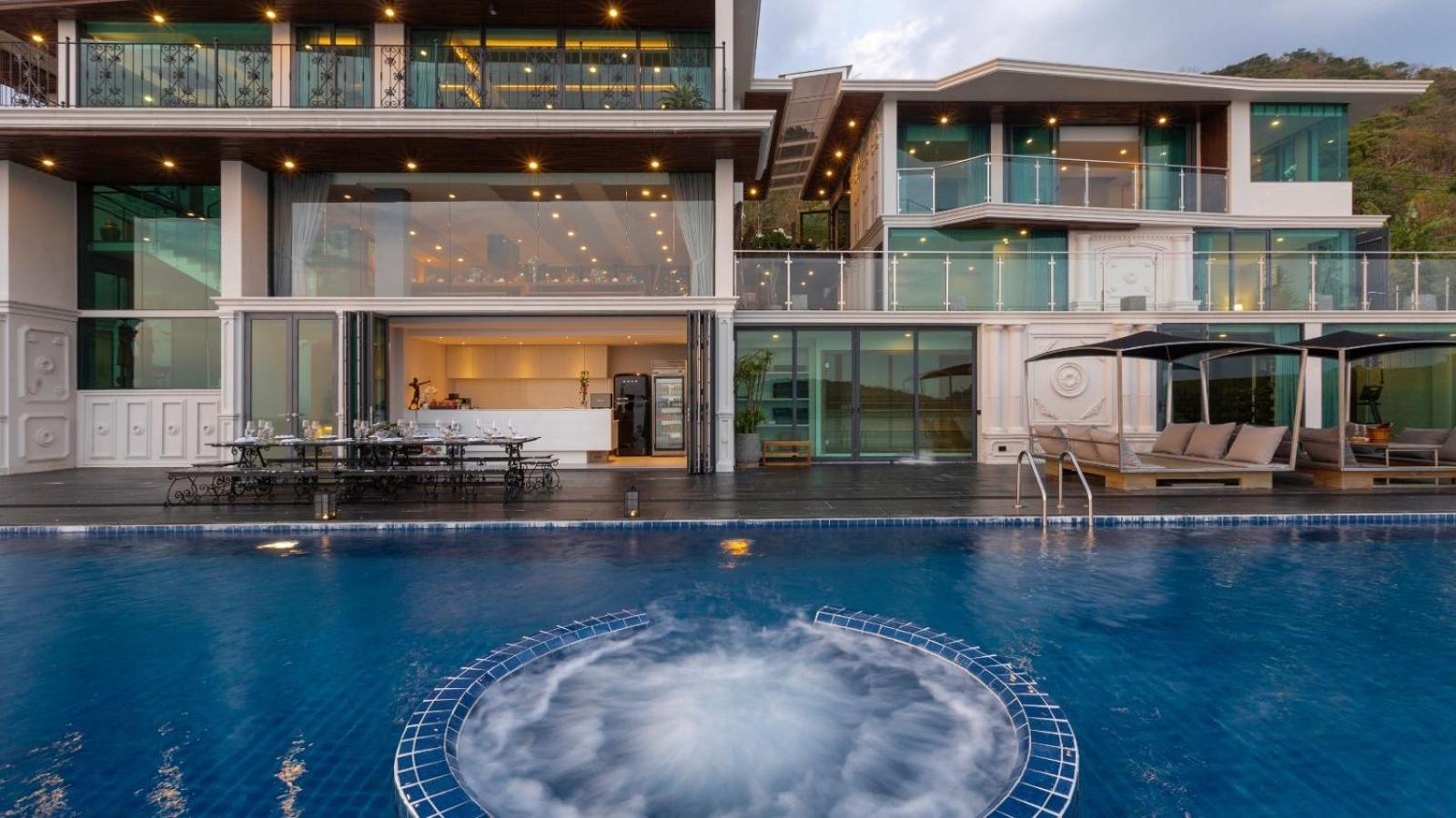 Villa Thousand Cliffs Nai Harn Buitenkant foto
